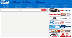 Desktop Screenshot of betonserver.cz